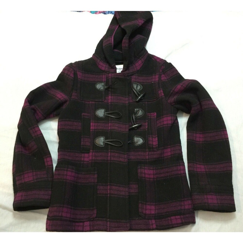 AEROPOSTALE WOMENS JACKET COAT WOOL SIZE JUNIORS M